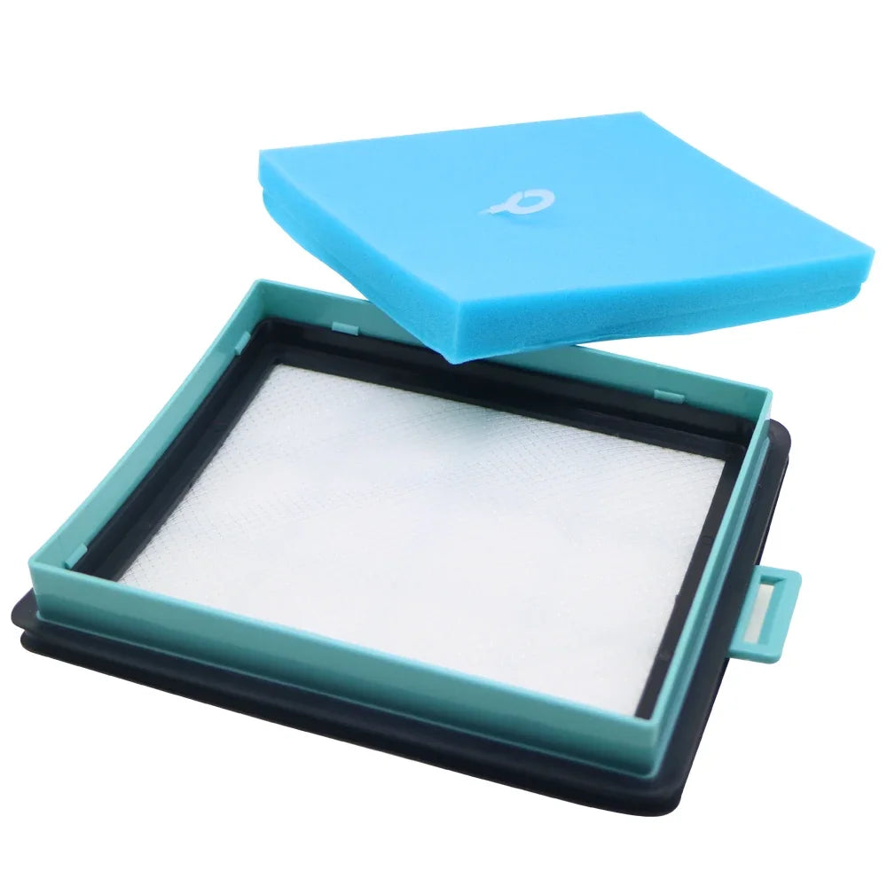 1 pcs Newly upgraded high-quality Vacuum Cleaner HEPA Filters Parts,Filter+Cotton, Compatible with Philips FC8760 FC8761 FC8764 FC8766 FC8767