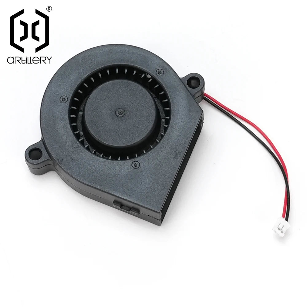 Artillery X4 Pro/Plus 3D Printer Extruder Cooling Blowing Air Brushless DC Fan 5015 24V 0.3A EFC-05C 24H Radiator