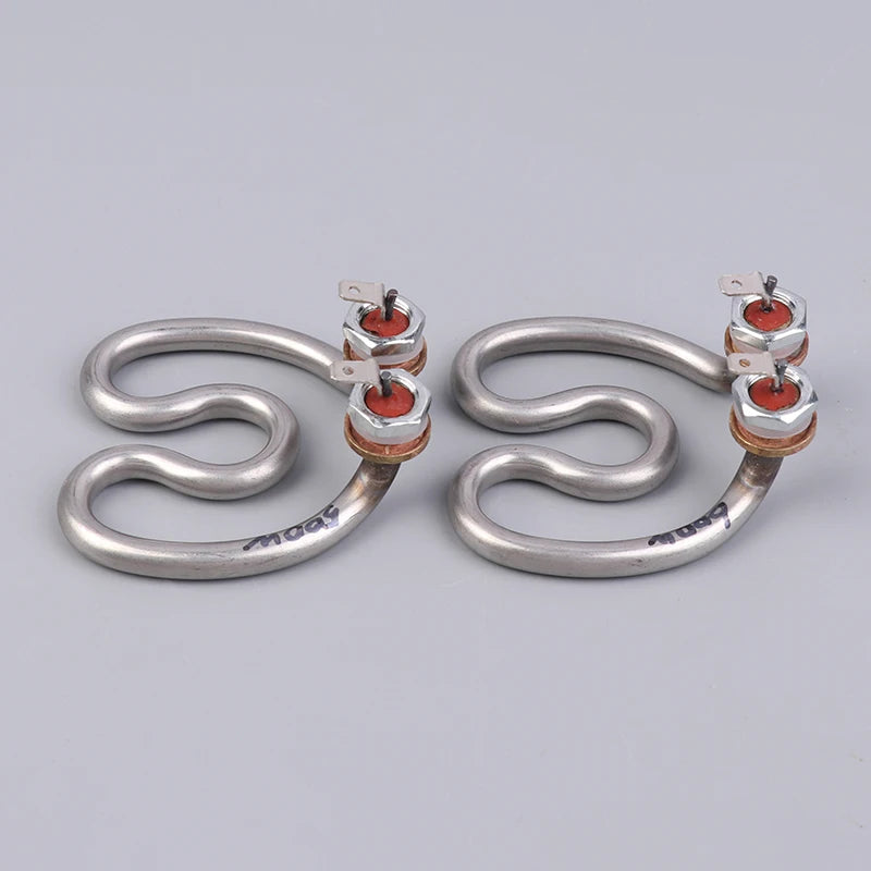 1PCS 500W/600W 220V Electric Kettle Stainless Steel Heating Element Horseshoe Water Electric Heat Tube For Coffeemaker
