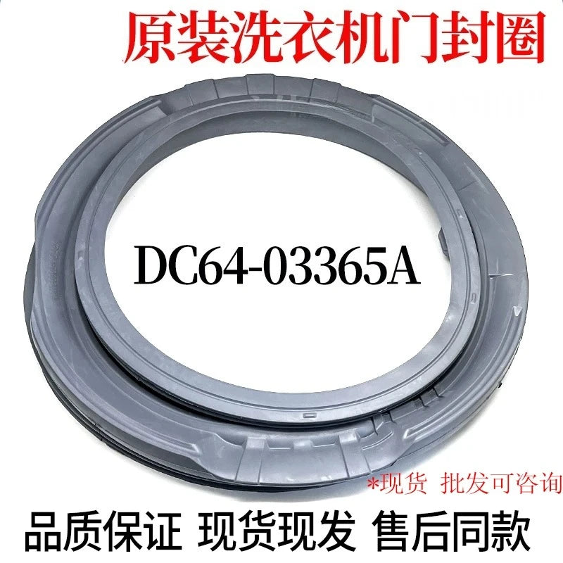 Compatible with Samsung Front Load Washing Machine Door Seal DC64-03235A/B DC64-03197A Rubber Gasket Washer Spare Part