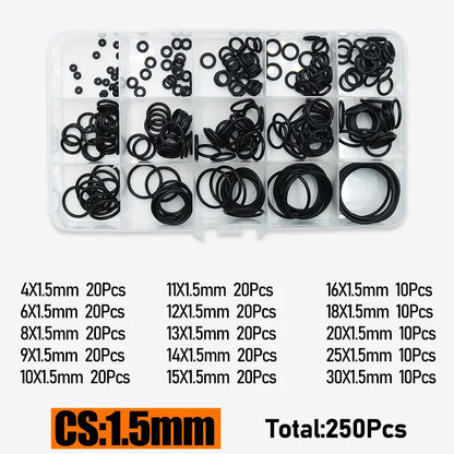 Up to 3230p O-ring Rubber NBR Seal Washer O Ring Kit Repair Faucet Pipe Car Plumbing Gasket High Temperature Oring