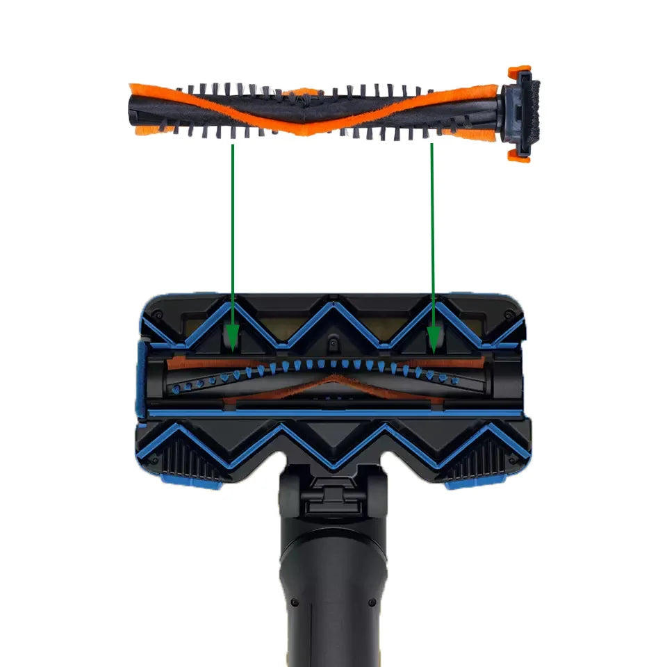 Roller Brush Compatible with Philips CP0667 FC6812 FC6813 FC6814 FC6822 FC6823 FC6826 SpeedPro Max 360° FC6 XC7 XC8 Vacuum Cleaner