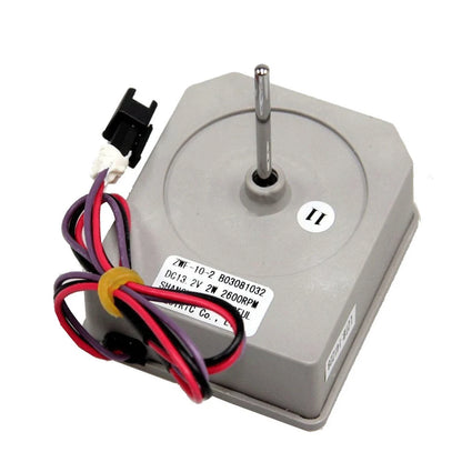Replacement Refrigerator Fan Motor — DC13.2V Compatible with Meiling ZWF-10-2 / B03081032