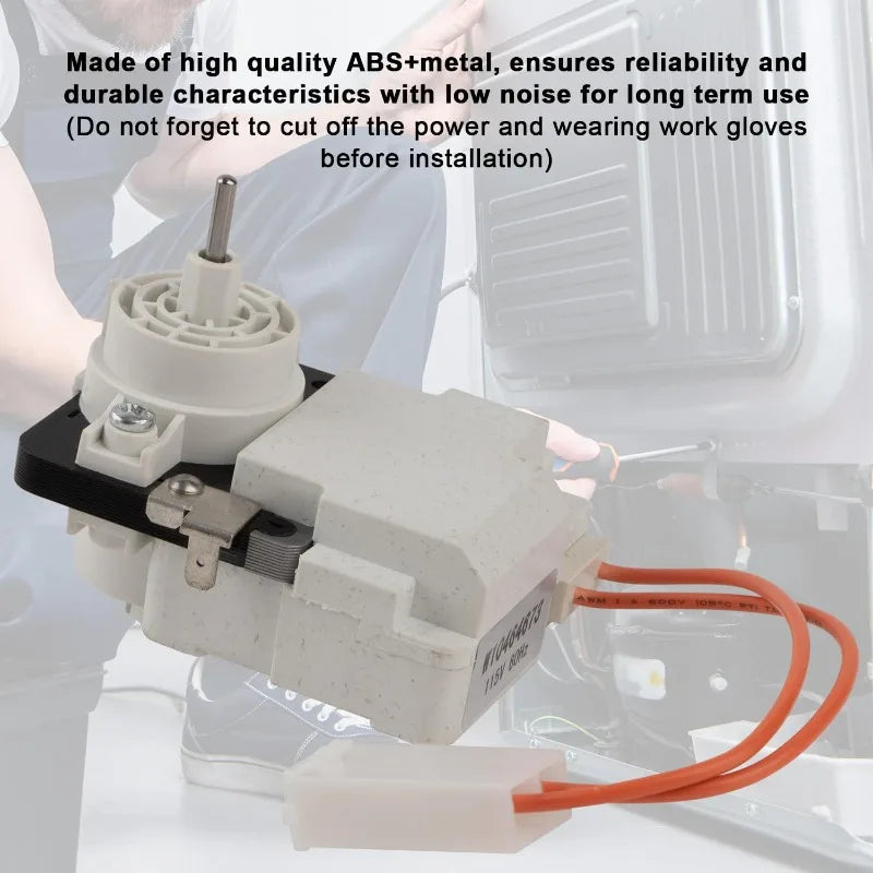Replacement Refrigerator Fan Motor — 120V Compatible with Whirlpool WPW10464673 / W10464673 / AP6022376 / PS11746841