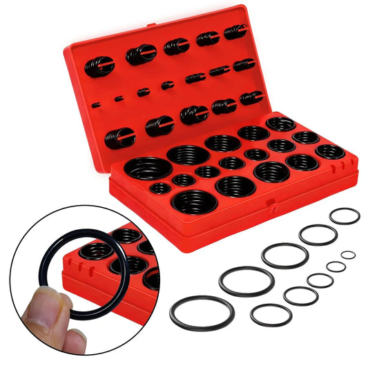 419 Pieces Metric O-Ring Kit Set of 32 Metric Sizes Rubber Seals O Rings for Faucet Professional Plumbing Automotive