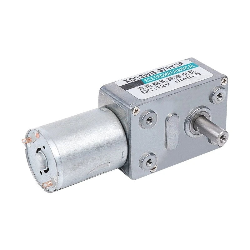 DC Turbine Worm Gear Reduction Motor Speed Regulation Micro Low Slow Forward and Reverse 12V 24V