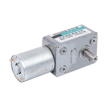DC Turbine Worm Gear Reduction Motor Speed Regulation Micro Low Slow Forward and Reverse 12V 24V