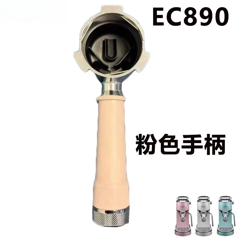 For Delonghi semi-automatic coffee machine EC890 single and double powder bowl water handle accessories