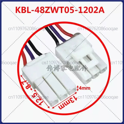 Replacement Refrigerator Fan Motor — DC12V — KBL-48ZWT05-1202A Reference