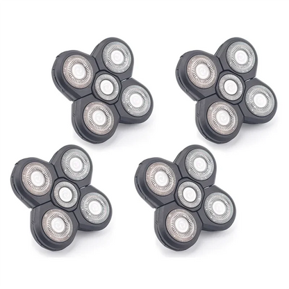 Replacement Shaver Head Electric Shaver 5 Cutter Floating Head Stainless Steel Blade