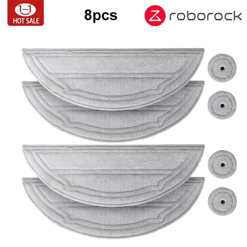 Accessories Compatible with Roborock Saros 10 robot vacuum cleaner Parts Main Roller Side Brush Filter Mop Cloth Dust Bag