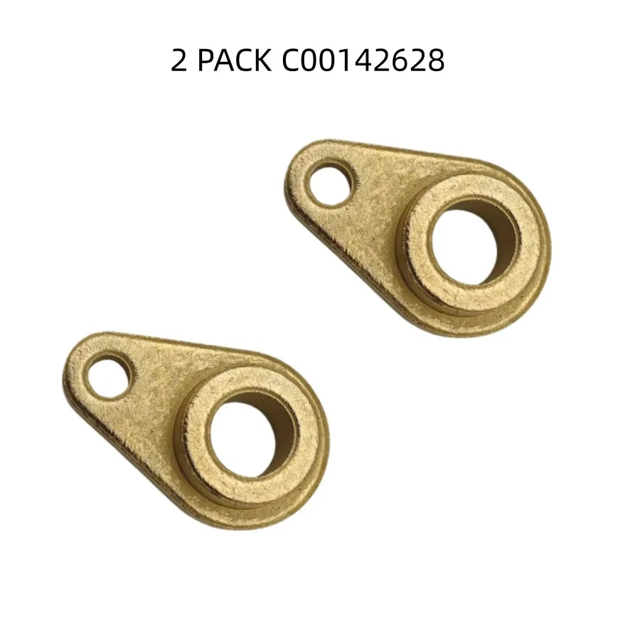 2 Pack C00142628 Dryer Rear Drum Bearing – Teardrop Bearing for Hotpoint Indesit