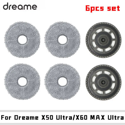 Mop Pad Holder For Dreame X50 Ultra RLL51SE RLL53SE X60 Max Ultra RLX87DE Robot Vacuum Cleaner Mop Bracket Accessories Set