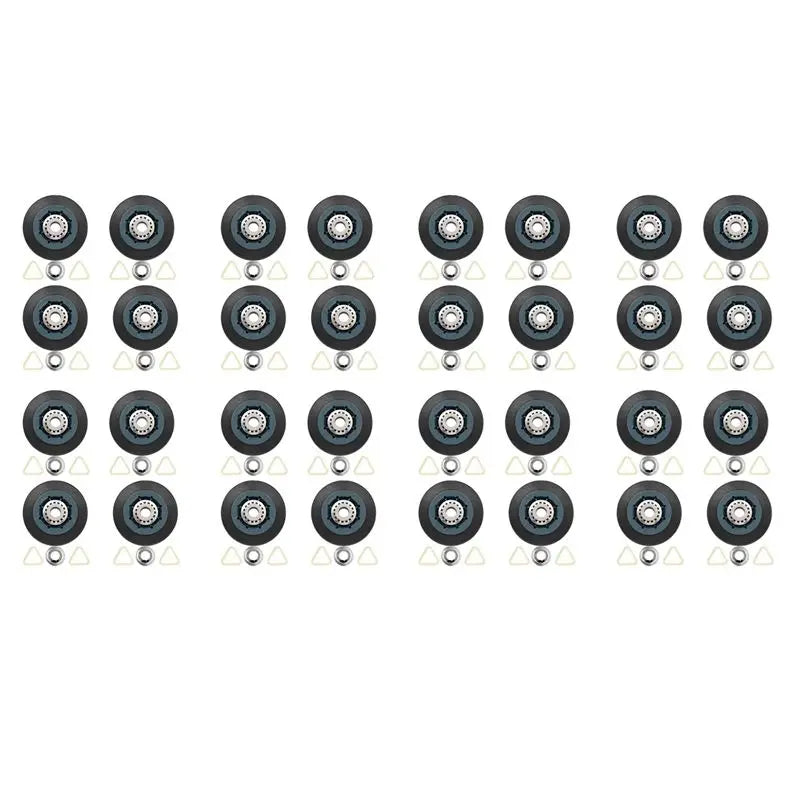 Buy Now 32Pack W10314173 Dryer Drum Roller Replacement For Dryer Compatible with WPW10314173 Roller Drum Support Kit Dryer Parts