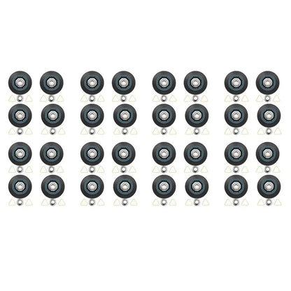 Buy Now 32Pack W10314173 Dryer Drum Roller Replacement For Dryer Compatible with WPW10314173 Roller Drum Support Kit Dryer Parts