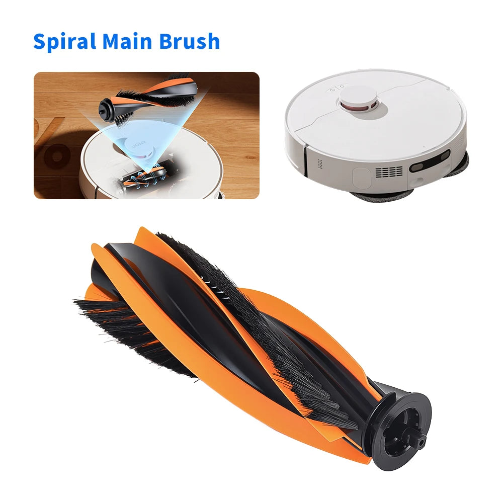 Main Brush For JONR P20 PRO T5 Pro Sweeping Robot Compatible with Midea V12 Pro Vacuum Cleaner Floor Cleaning Roller Brush Accessories Parts