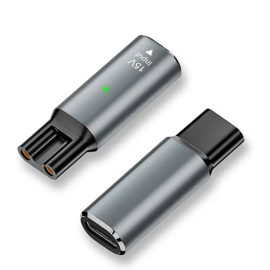 USB-C Shaver Charging Adapters — 5V / 15V Options