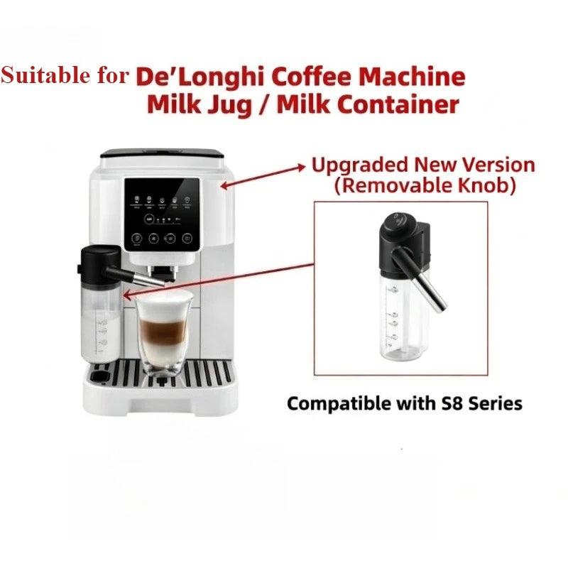 Apply To Delonghi Coffee S8 LATTE PRO Milk Tank Complete Set Machine Accessories