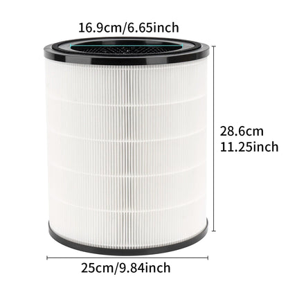 Compatible with Leviot LV-H133 Air Purifier, Filter, Activated Carbon Filter