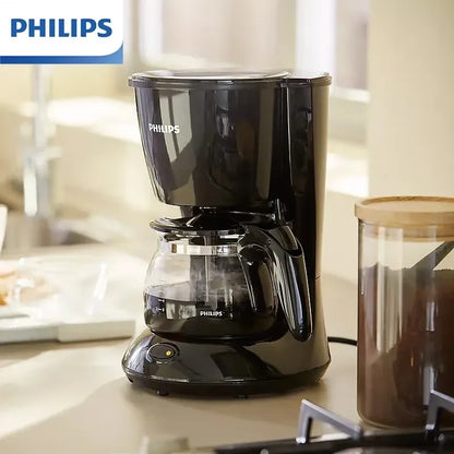 Compatible with Philips HD7432 Drip Coffee Maker 220V Fully Automatic Coffee Machine 600ML Drip Filter Small Multi-functional Coffee Pot
