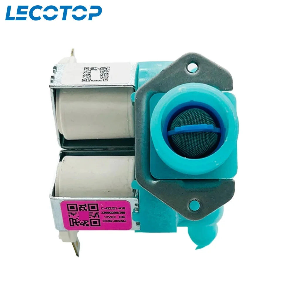 DC62-00233J C-422/21-A18 DC12V Electric Water Inlet Solenoid Valve Compatible with Samsung Washing Machine Washer Replacement Parts