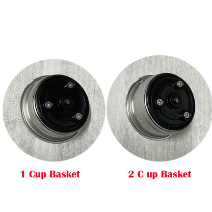 51mm Double Mouthed Coffee Portafilter For Homix/Gypas/Hibrew h11/Oster/Phico Coffee Machine Stainless Steel Coffee Handle