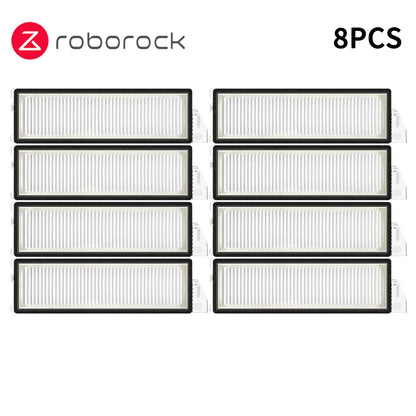 Compatible with Roborock S8 MaxV Ultra Robot Vacuum Spare Parts Main Side Brushes Mop Cloths HEPA Filters Dust Bags Accessories