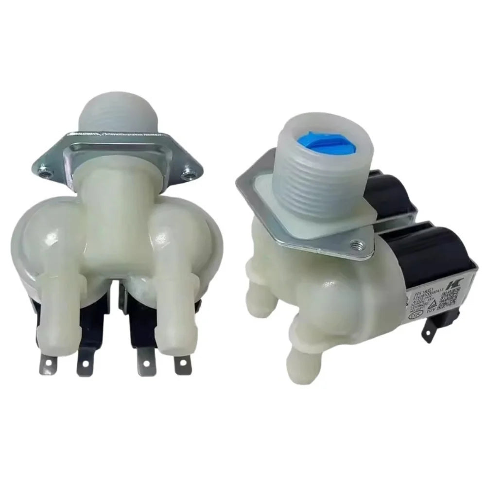 Rolling Drum Washing Machine Water Valve WF1600WCW Electromagnetic Valve WW90H7410EX Compatible with DC62-00024F DC62-00024M Lau