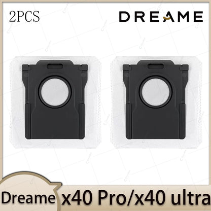 Dreame X40 Pro X40 Ultra Robot Vacuum Cleaner Accessories Main Brush Side Brush HEPA Filter Mop Cloths Dust Bag Par