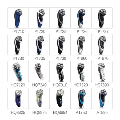 HQ8 Replacement Shaver Heads Compatible with Philips Norelco Aquatec