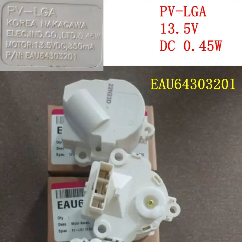 Washing machine traction motor EAU64303201 PV-LGA 13.5V DC 0.45W