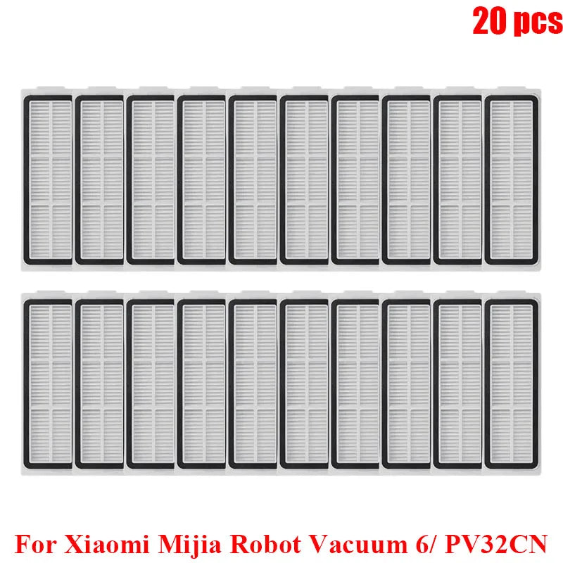 Compatible with Xiaomi Mijia Robot Vacuum 6/ PV32CN Vacuum Cleaner Accessories Main Roller Side Brush Filter Roller Mop Replacement Spare