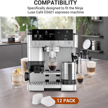 Water Filter for Ninja Dual Brew Coffee Maker, Compatible with Ninja Single Serve Pods & Grounds Models ES601 ES655 ES701