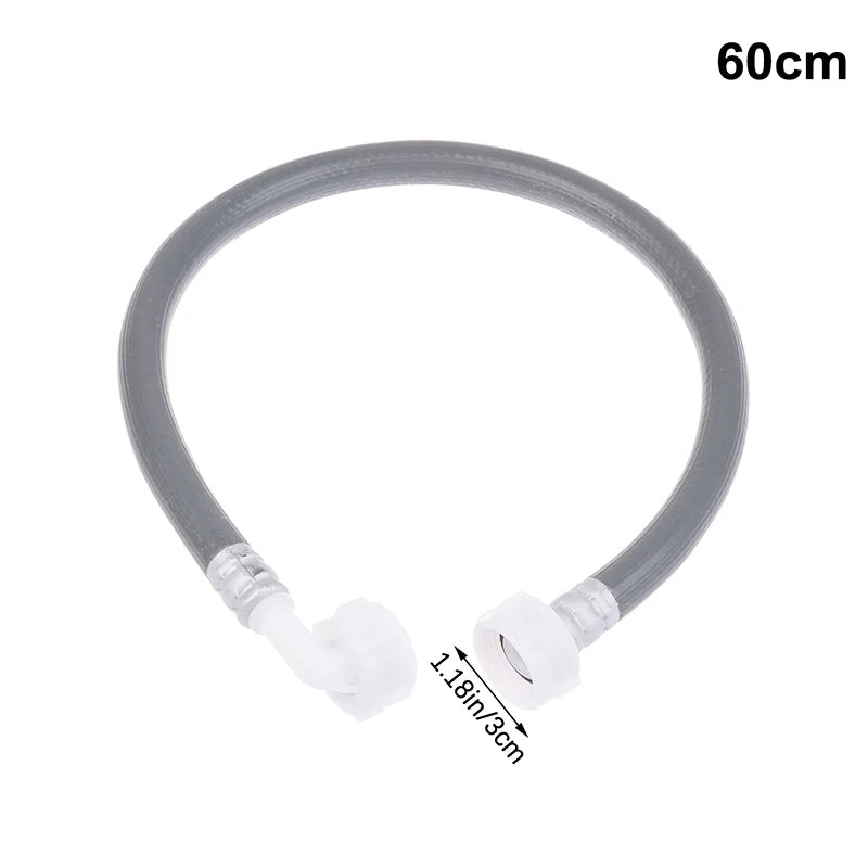 **Washing Machine Dishwasher Inlet Pipe Water Feed Fill Hose With 90 Degree Bend Water Inlet Connection Replacement Water Pipe