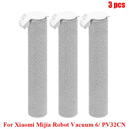 Compatible with Xiaomi Mijia Robot Vacuum 6/ PV32CN Vacuum Cleaner Accessories Main Roller Side Brush Filter Roller Mop Replacement Spare