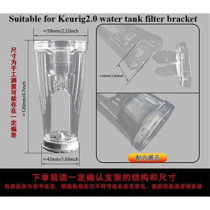 Compatible with Coffee Machine Water Tank Filter Bracket Ninja KeurigK200 K 2.0 1.0 Breville Source