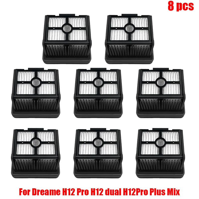 Dreame H12 Pro / H12Plus / H12 Dual Soft Brush Spare Parts Wet Dry Vacuum Cleaner Roller Hepa Filter Accessories