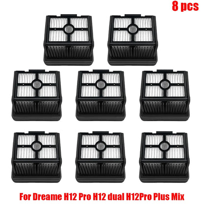 Dreame H12 Pro / H12Plus / H12 Dual Soft Brush Spare Parts Wet Dry Vacuum Cleaner Roller Hepa Filter Accessories
