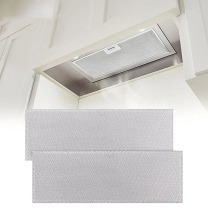 2PCS Aluminum Range Hood Grease Filter For S99010370 / 99010370 / AP5950107 Kitchen Appliances Range Hood Parts