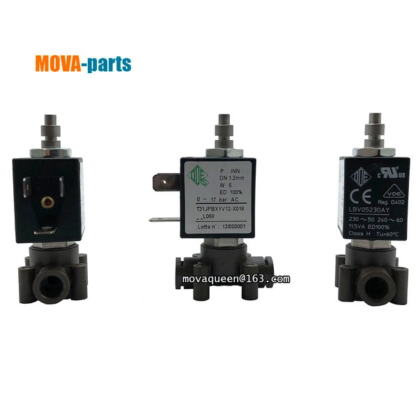 1Pcs Espresso Machine Parts T31JPBXYV12-X018 230V LBV05230AY Solenoid Valve For WELHOME WPM 210 270 310 330 510X Coffee Maker