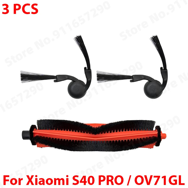 Compatible with (Xiaomi Robot Vacuum S40 Pro / OV71GL ) Vacuum Parts Main Roller Side Brush Mop Cloth HEPA Filter Accessories