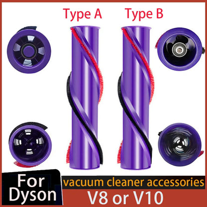 Brush Roller For Dyson V8 or V10 Vacuum Cleaner Replacement Brush Roll Bar(3-Prong or 4-Prong )Part 967485-01/969569-01