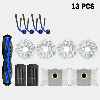 For Ecovacs T30C / T30C OMNI Vacuum Cleaner Replacement Accessories Main Side Brush HEPA Filter Mop Cloths Dust Bag Spare Parts