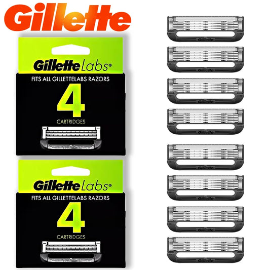 Replacement Razor Cartridges Compatible with Gillette Labs Heated Razors