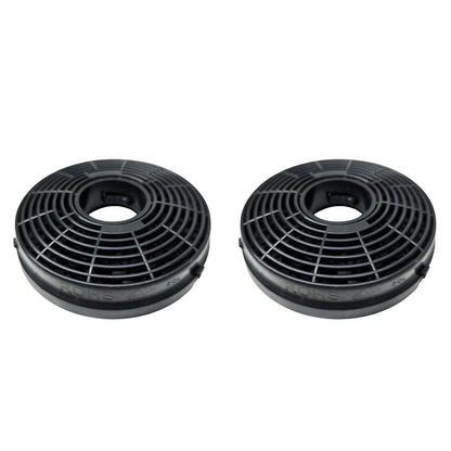 For Range Hood Activated Carbon Filter Set 105x26mm Black Compatible with LEX N2 For CIARRA CBCF002 CFA 70020 Two Filters