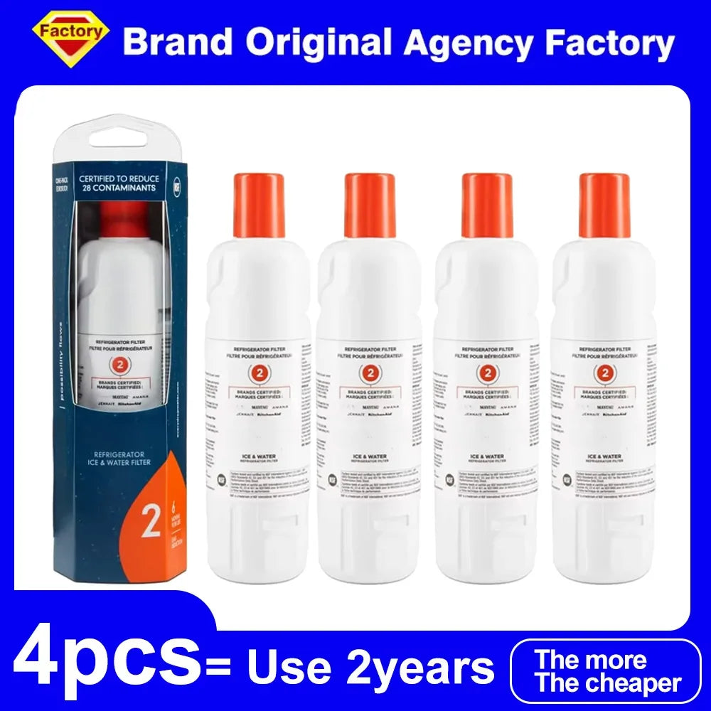 Replacement Refrigerator Water Filter Compatible with Whirlpool EDR2RXD1 / W10413645A / WRF989SDAB