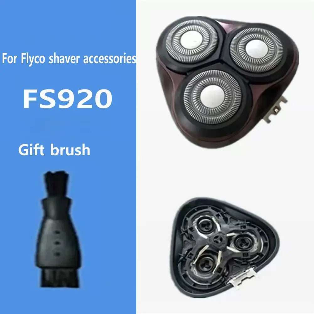 For Flyco Shaver Accessories FS901/FS903/FS920/FS921/FS922/FS923 Shaver Head Complete Set of Direct Replacement