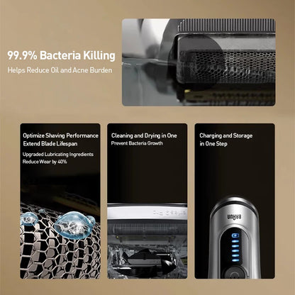 Braun ShaverCare Cleaning Stations Smart Clean Center For Braun Shaver 4 Models to Choose(Without Shaver))