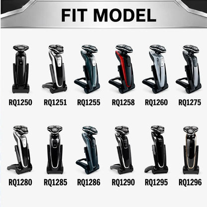 RQ12 Replacement Shaver Head RQ11 RQ10 Compatible with Philips Sensotouch 3D 1260X RQ1250 RQ1295 RQ1180 Arcitec Razor Shaving Unit Triple 3D