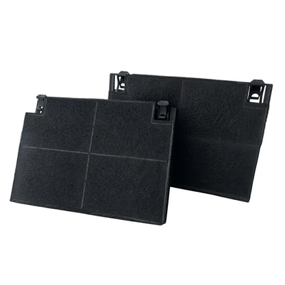 2Pcs Cooker Hood Activated Carbon Filter Replacement, Range Hood Charcoal Filter Insert 193×137×21mm